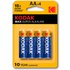 Kodak Baterias Max Alkaline AA 4 Unidades